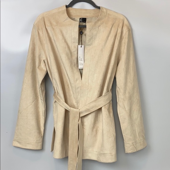 NWT Love Token Faux Suede Jacket - Picture 6 of 10